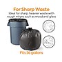Coastwide Professional™ 50-56 Gallon Trash Bag, 43" x 46", Low Density, 1.5 mil, Black, 100 Bags/Box (CW22341)~#|#~s1222240_sc7