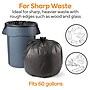 Coastwide Professional™ 55-60 Gallon Trash Bag, 38" x 58", Low Density, 0.95 mil, Black, 100 Bags/Box (CW18188)~#|#~s1222245_sc7