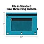 Staples Zipper Pencil Pouches, Assorted Colors, Each (53276)~#|#~s1222576_sc7