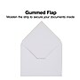 Staples Gummed Invitation Envelopes, 5 3/4" x 4 3/8", White, 250/Box (266767N)~#|#~s1223315_sc7