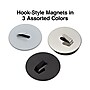 Staples Hook Magnets, Assorted Colors, 6/Pack (20940)~#|#~s1223367_sc7