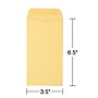 Staples Kraft #7 Currency Envelopes, 3 1/2 x 6 1/2, Brown, 500/Box (SPL17199)~#|#~s1223632_sc7