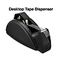 Staples® Heavy-Duty Desktop Dispenser, 3.1" x 4.0", 3" Core, Black (ST19070/19070)~#|#~s1223685_sc7