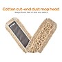 Coastwide Professional™ Cut-End Dust Mop Head, Cotton, 48" x 5", White (CW56755)~#|#~s1223728_sc7
