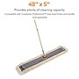 Coastwide Professional™ Cut-End Dust Mop Head, Cotton, 48" x 5", White (CW56755)~#|#~s1223730_sc7