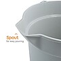 Coastwide Professional™ Plastic Bucket, 10 Quart, Gray (CW58017)~#|#~s1223749_sc7