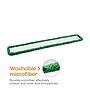 Coastwide Professional™ Looped-End Dust Mop Head, Microfiber, 48" x 5", Green (CW56772)~#|#~s1223787_sc7