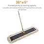 Coastwide Professional™ Economy Dust Mop Head, Cotton, 36" x 5", White (CW56758)~#|#~s1223822_sc7