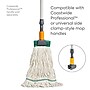 Coastwide Professional™ Looped-End Wet Mop Head, Medium, Cotton, 5" Headband, White (CW57749)~#|#~s1223921_sc7