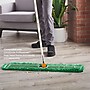 Coastwide Professional™ Looped-End Dust Mop Head, Microfiber, 36" x 5", Green (CW56771)~#|#~s1224051_sc7
