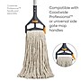 Coastwide Professional™ Cut-End Wet Mop Head, #32, Cotton, 1" Headband, White (CW57745)~#|#~s1224200_sc7