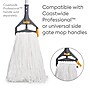 Coastwide Professional™ Cut-End Wet Mop Head, #24, Rayon, 1" Headband, White (CW57746)~#|#~s1224270_sc7