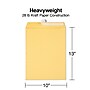 Staples EasyClose Kraft Catalog Envelopes, 10"L x 13"H, Brown, 250/Box (479889/14238)~#|#~s1224499_sc7