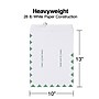 Staples First Class EasyClose Catalog Envelopes, 10" x 13", White with Green Diamond Border, 100/Box (SPL486930)~#|#~s1224513_sc7