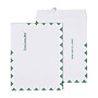 Staples First Class EasyClose Catalog Envelopes, 10" x 13", White with Green Diamond Border, 100/Box (SPL486930)~#|#~s1224516_sc7
