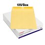 Staples Gummed Kraft Catalog Envelopes, 9.5"L x 12.5"H, Brown, 100/Box (SPL534743)~#|#~s1224522_sc7