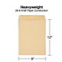 Staples Gummed Kraft Catalog Envelopes, 9"L x 12"H, Brown, 100/Box (SPL194969)~#|#~s1224534_sc7