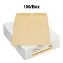 Staples Gummed Kraft Catalog Envelopes, 9"L x 12"H, Brown, 100/Box (SPL194969)~#|#~s1224535_sc7