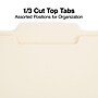 Staples Reinforced  Classification Folder, 3/4" Expansion, Letter Size, Manila, 50/Box (ST831099/831099)~#|#~s1224577_sc7