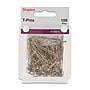 Staples T Pins, 1.5", 100/Pack (10819-CC)~#|#~s1225526_sc7