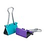 Staples® Medium Binder Clips, 0.63" Capacity, Assorted Colors, 15 Clips/Pack (ST21372)~#|#~s1225647_sc7