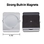 Staples Magnetic Clips, 1.75"W, Silver, 3/Pack (10596)~#|#~s1225658_sc7