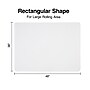 Staples Office Chair Mat, Clear Floor Mats, Flat-Pile Carpets, 48 x 36 Inch, Smooth Glide~#|#~s1225774_sc7