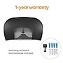 Coastwide Professional™ Twin Jumbo Roll Toilet Paper Dispenser, Black (CW60831)~#|#~s1225791_sc7