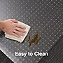 Staples Office Chair Mat, Clear Floor Mats, Flat-Pile Carpets, 48 x 36 Inch, Smooth Glide~#|#~s1225804_sc7
