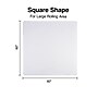 Staples® Carpet Chair Mat, 60" x 60", Designed for High-Pile Carpet, Clear (28590)~#|#~s1225815_sc7