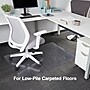 Staples Carpet Chair Mat, 36" x 48'', Low-Pile, Clear (28593)~#|#~s1225848_sc7