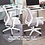 Staples® Carpet & Hard Floor Chair Mat, 46" x 48" Medium-Pile, Clear (28816)~#|#~s1225850_sc7