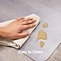 Staples® Carpet & Hard Floor Chair Mat, 46" x 48" Medium-Pile, Clear (28816)~#|#~s1225857_sc7