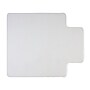 Staples Carpet Chair Mat with Lip, 45" x 53'', Flat-Pile, Clear (20239-CC)~#|#~s1225894_sc7