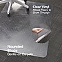 Staples Carpet Chair Mat, 46" x 60'', High-Pile, Clear (20361-CC)~#|#~s1225974_sc7