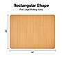 Staples® Hard Floor Chair Mat, 36" x 48'', Chestnut (23343)~#|#~s1225978_sc7