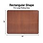 Staples Hard Floor Chair Mat, 36" x 48'', Cherry (23342)~#|#~s1226006_sc7