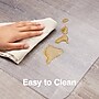 Staples Hard Floor Chair Mat with Lip, 45" x 53'', Clear (20231-CC)~#|#~s1226046_sc7
