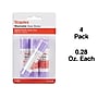 Staples® Washable Glue Sticks, 0.28 oz., Purple, 4/Pack (ST10446/10446)~#|#~s1226279_sc7
