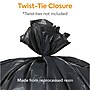 Coastwide Professional™ 30-33 Gallon Trash Bag, 33" x 39", Low Density, 1.5 mil, Black, 100 Bags/Box (CW25530)~#|#~s1226297_sc7