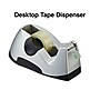 Staples Executive Desktop Dispenser, 3.1" x 3.0", 1" Core, Silver (ST13566/13566)~#|#~s1226305_sc7