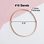 Staples Economy #16 Rubber Bands, 2-1/2" x 1/16", 500/Pack (28615-CC)~#|#~s1226306_sc7