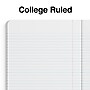 Staples® Composition Notebooks, 7.5" x 9.75", College Ruled, 100 Sheets, Assorted Colors, 4/Pack (ST58370)~#|#~s1226977_sc7