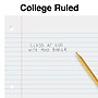 Staples College Ruled Filler Paper, 8" x 10.5", White, 120 Sheets/Pack, 36 Packs/Carton (TR37427)~#|#~s1227071_sc7