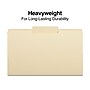 Staples Heavy Duty File Folder, 1/3-Cut Tab, Legal Size, Manila, 50/Box (ST18362-CC)~#|#~s1227726_sc7