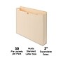 Staples File Jacket, 2" Expansion, Letter Size, Manila, 50/Box (TR396444)~#|#~s1227751_sc7