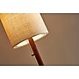 Adesso Hamptons 65"H Walnut Floor Lamp with Cylindrical Shade (3338-15)~#|#~sp100028226_sc7