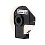 Brother DK-1203 File Folder Paper Labels, 3-4/10" x 2/3", Black on White, 300 Labels/Roll, 3 Rolls/Box (DK-12033PK)~#|#~sp100032045_sc7