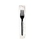 Dixie Individually Wrapped Polystyrene Fork, Medium-Weight, Black, 1000/Carton (FM53C7)~#|#~sp100111812_sc7