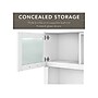 Bush Furniture Somerset 72"W Office Desk with Drawers and Hutch, White (SET018WH)~#|#~sp101211536_sc7